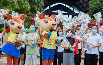 &ldquo;亚亚&rdquo;与你们同行 &mdash;&mdash;亚沙会组委会慰问海南省支援湖北医护人员侧记